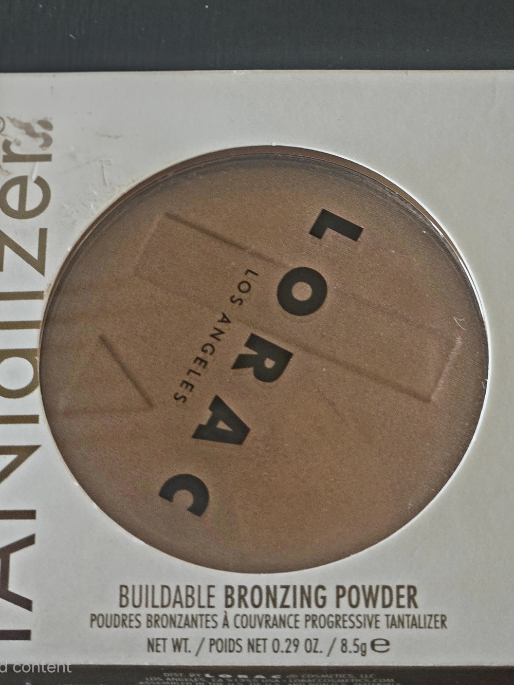 LORAC TANtalizer Buildable Bronzing Powder - SUN DAZE